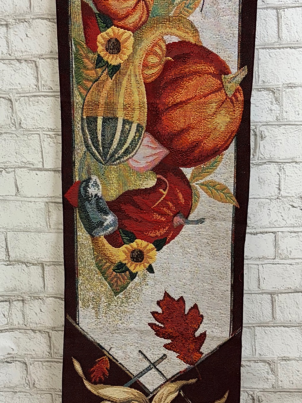 Vintage Avon Fall Harvest Table Runner & Matching Placemats NEW